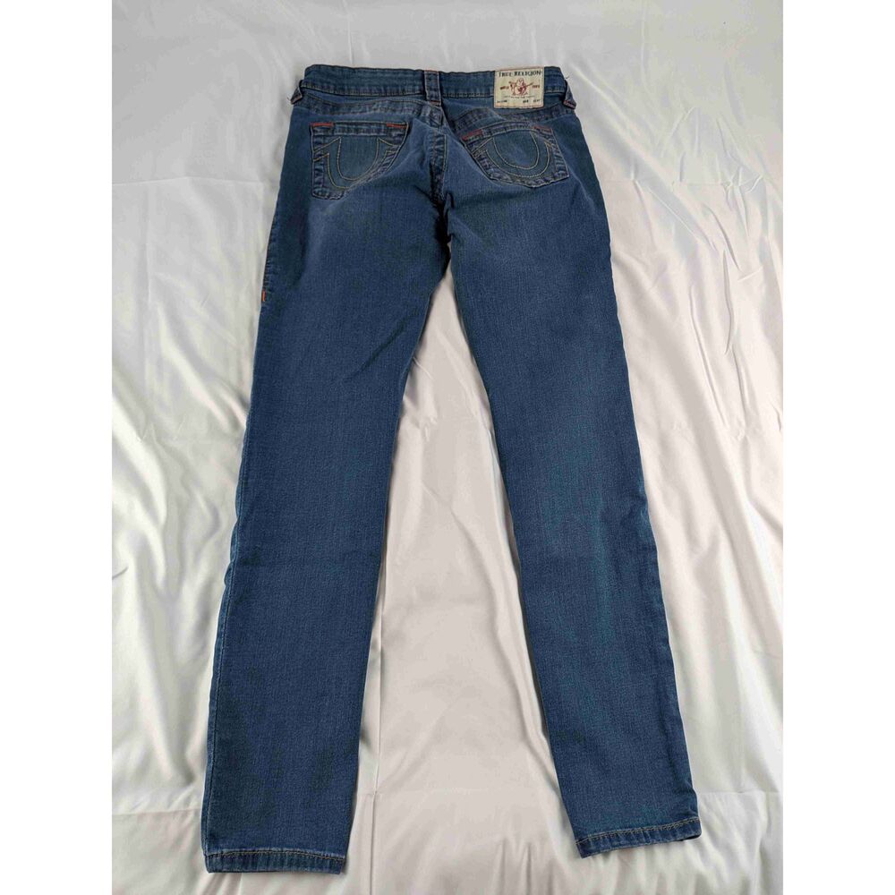 True Religion Halle Mid Rise Super Skinny Women's jeans size 29 x 28